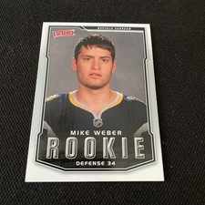 Mike Weber 2007-08 Upper Deck Victory Rookie Card # 328 (A16). rookie card picture