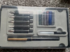 Vintage Manuscript Calligraphy Set Boxed