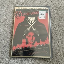 Warner Bros V for Vendetta Two-Disc NEW SEALED Fast Ship