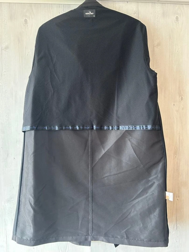 SOPHNET 2002 World Cup Memorial Stainless Steel Collar Coat Black M Used - Image 2 of 4