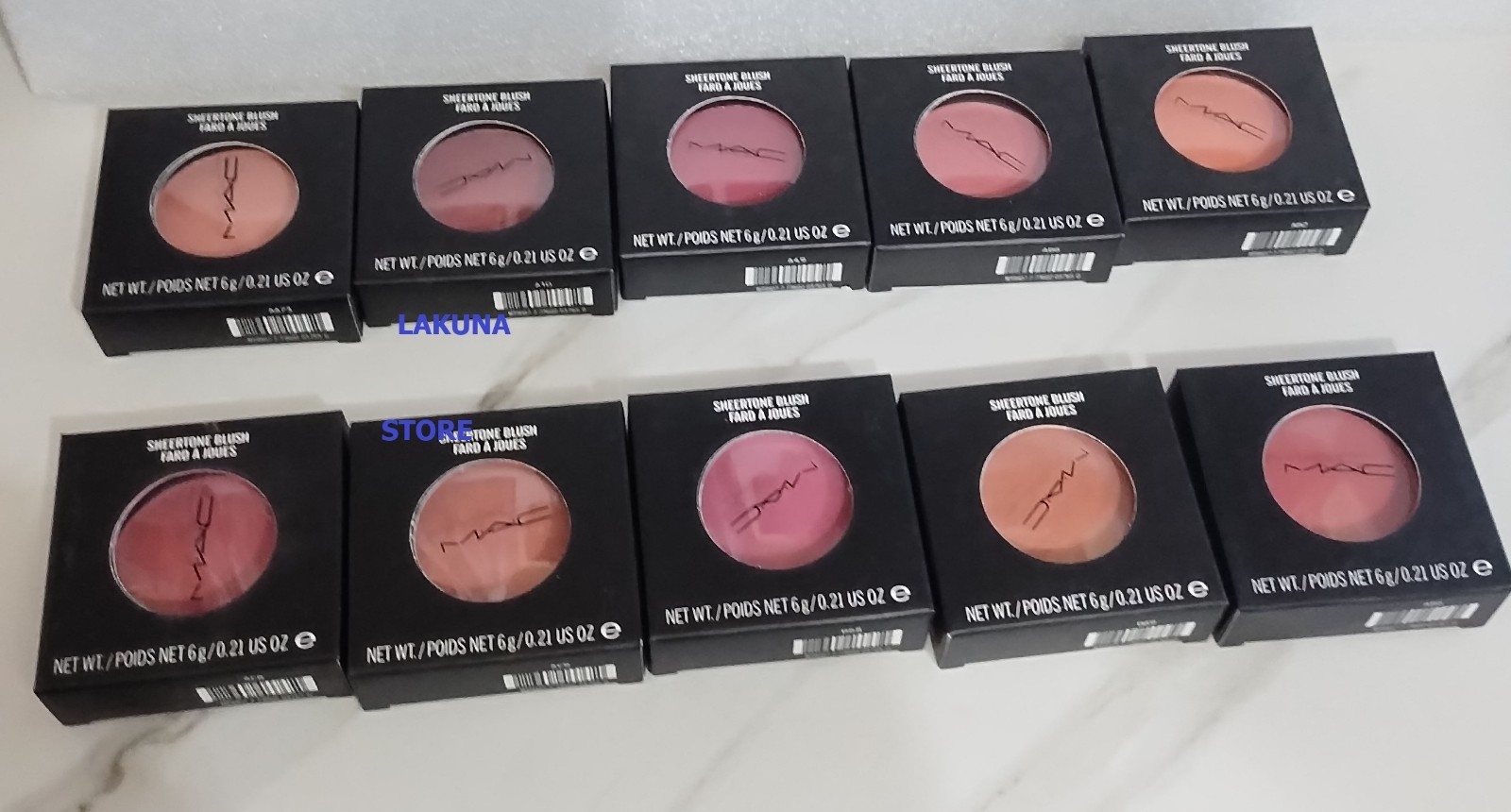 MAC Powder Blush net 6g/0.21 oz Brand New In Box PICK YOUR SHADE/color