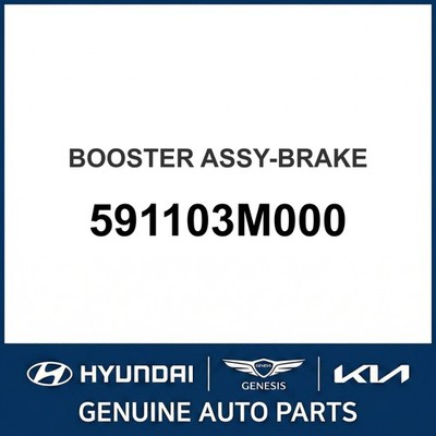 2008-2014 Hyundai Equus Booster Assembly-Brake OEM Neu 591103M000
