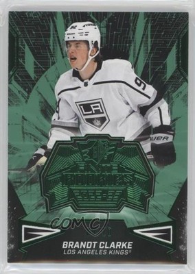 2022-23 SPx Finite Rookies Green Spectrum 5/10 Brandt Clarke #F-49 RC 7ez