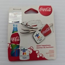 2010 Vancouver Olympics Coke Coca Cola - In Original Packaging Polar Bear On Ski