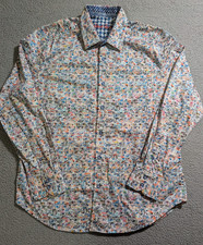 Robert Graham Men s Geometric Button Up Classic Fit Long Sleeve Shirt / Size L