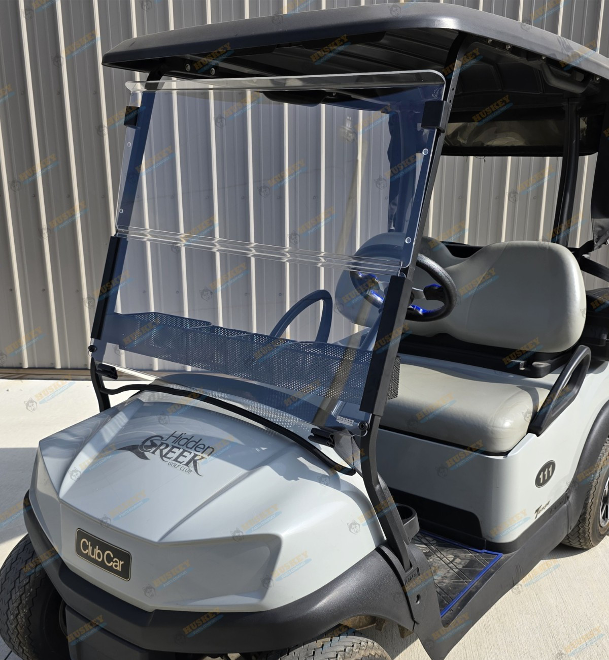 CLEAR Foldable Golf Cart Windshield 3/16" Thick Fits Club Ca