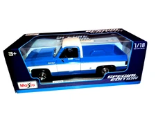 Maisto 1:18 Special Edition 1974 Chevrolet C10 Cheyenne Super Model Pickup Boxed