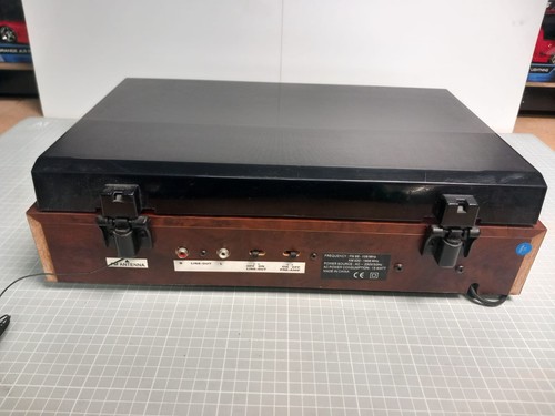 Technosonic MT-PH02 Plattenspieler & Radio Einbaulautsprecher 33/45/78 GETESTET - Bild 12 von 22