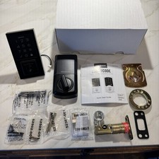 Kwikset SmartCode 270 Matte Black Touchpad El...