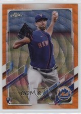 2021 Topps Chrome Orange Wave Refractor /25 David Peterson #133 1q5k