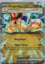 Dragonite ex 159/197 Double Rare Obsidian Flames Pokemon Holo Near Mint