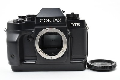  Read! [NEAR MINT] Contax RTS III Black 35mm SLR Film Camera Body From JAPAN