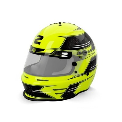 Kinder Karthelm Zamp RZ42Y Neu Neon Series