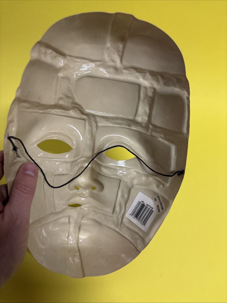 Vtg Halloween Plastic mask Cesar Van Dam France Rare Bayshore