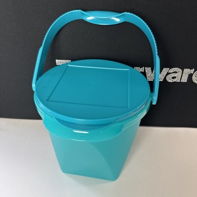 Tupperware Bucket Jug Container With Handle 12.5 cup / 5L On The Go Green