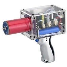 Tesla Coil Handheld Gun Artificial Lightning Wireless  Rechargeable Arc Plas...