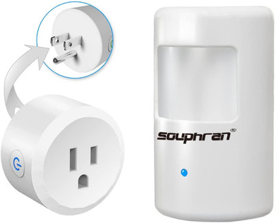 Plug-In Wireless Motion Activated Light Control, No Wiring, 130 Ft RF Range, Adj
