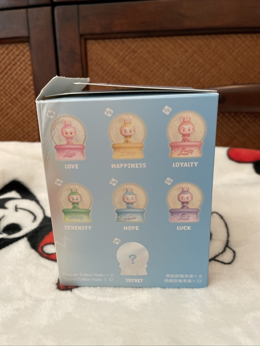 CONFIRMED SERENITY Big Into Energy Labubu SNOW GLOBE By Popmart