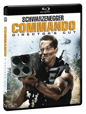 Blu-ray COMMANDO Arnold Schwarzenegger DIRECTOR'S CUT Neu Sealed 1985