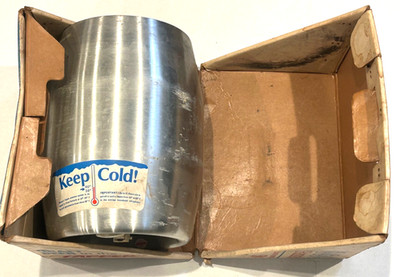 Vintage Hamm's Tapper Beer Cooler Box w/ Aluminum Insert Bear Breweriana