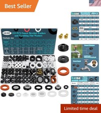 Comprehensive Plumbing  Faucet Washer Assortment, 233 Pieces for All Repairs