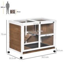 Escondite Triangular De Felpa Para Mascotas Pequeñas – Cueva, Hamaca Y Decoración Para Cobayas, Conejos Y Hámsteres