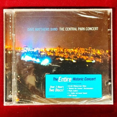 Dave Matthews Band CD Central Park Concert DVD 2003 2-Disc Jewel Case SEALED