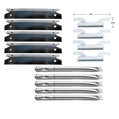 Replacement Parts Kit for Gas Grill Brinkmann 810-1575-W Burner Tubes Heat Plate