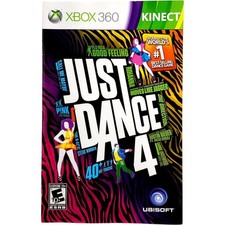  Manual Only Just Dance 4 - Microsoft Xbox 360 Excellent Tested Original