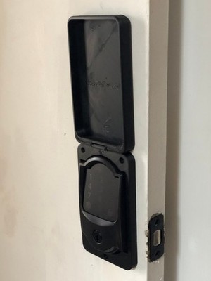 SturdīyCover  Housing for Schlage ENCODE (/ Plus), Inside Lock / Exterior Keypad