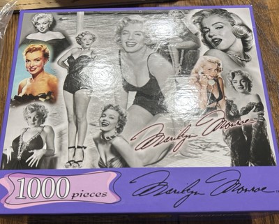 Made In USA 2004 SEALED BOX MARILYN MONROE 1000 piece Jigsaw Puzzle HOYLE # 5615