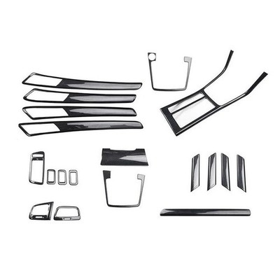 For Volkswagen Golf 7 GTI R GTD MK7 2015-2019 ABS Carbon Fiber Interior Sticker