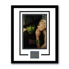 Cynthia Erivo "Wicked" AUTOGRAPH Signed 'Elphaba' Framed 11x14 Display D ACOA