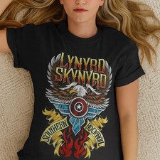 Lynyrd Skynyrd Shirt, Southern Rock Band Tee, Vintage Eagle Graphic T-Shirt