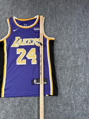 Los Angeles Lakers Jersey Mens 44 Purple NBA Basketball Kobe