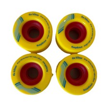 Orangatang The Kilmer 69mm 86a 4 pack Longboard Wheels Yellow