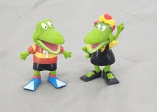 HTF Rare Jonathan London Froggy 2" Tall Story Book Characters- PVC Figures