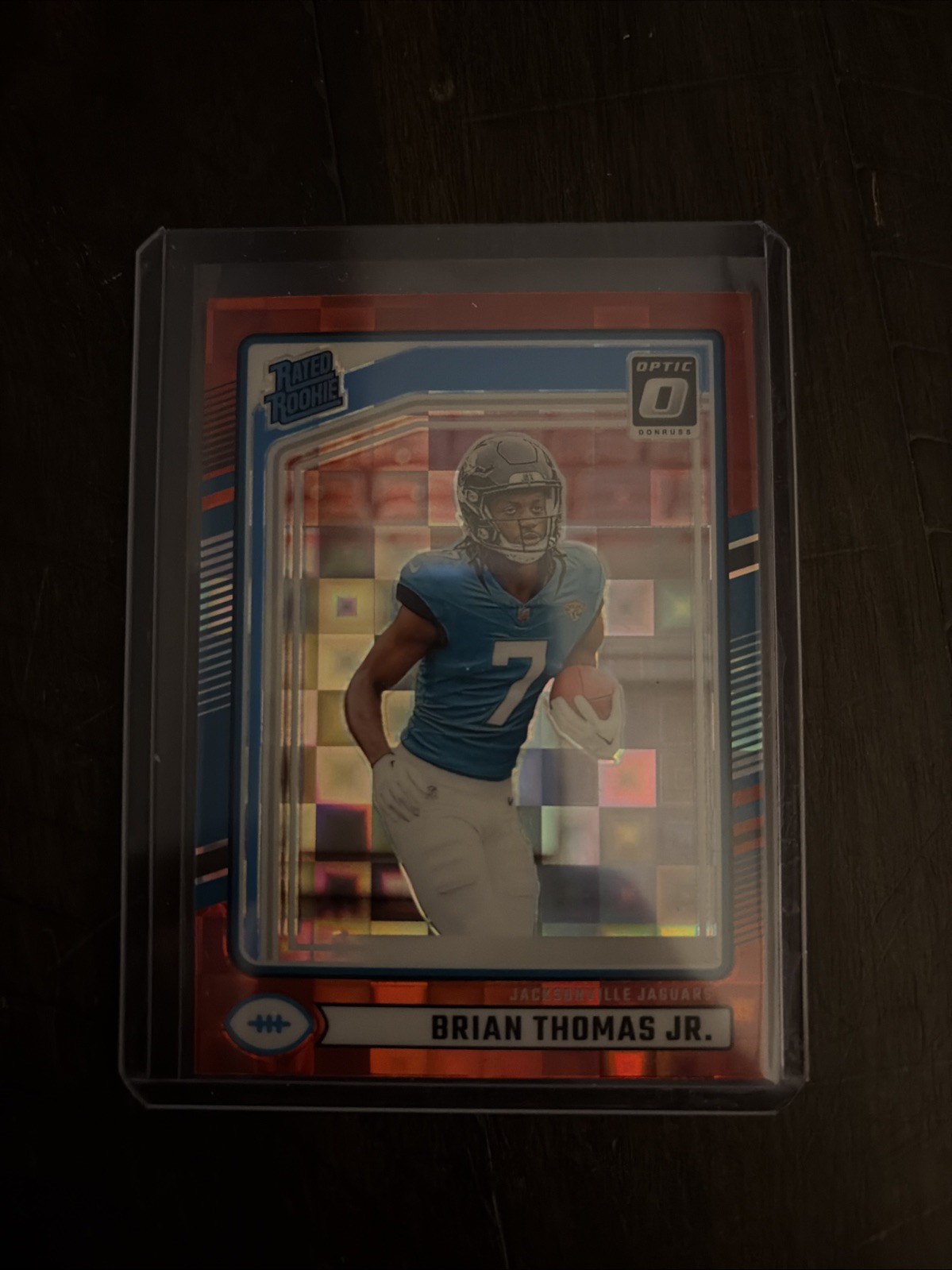 2024 Panini Donruss Rated Rookie Brian Thomas Jr. #313 Optic Preview