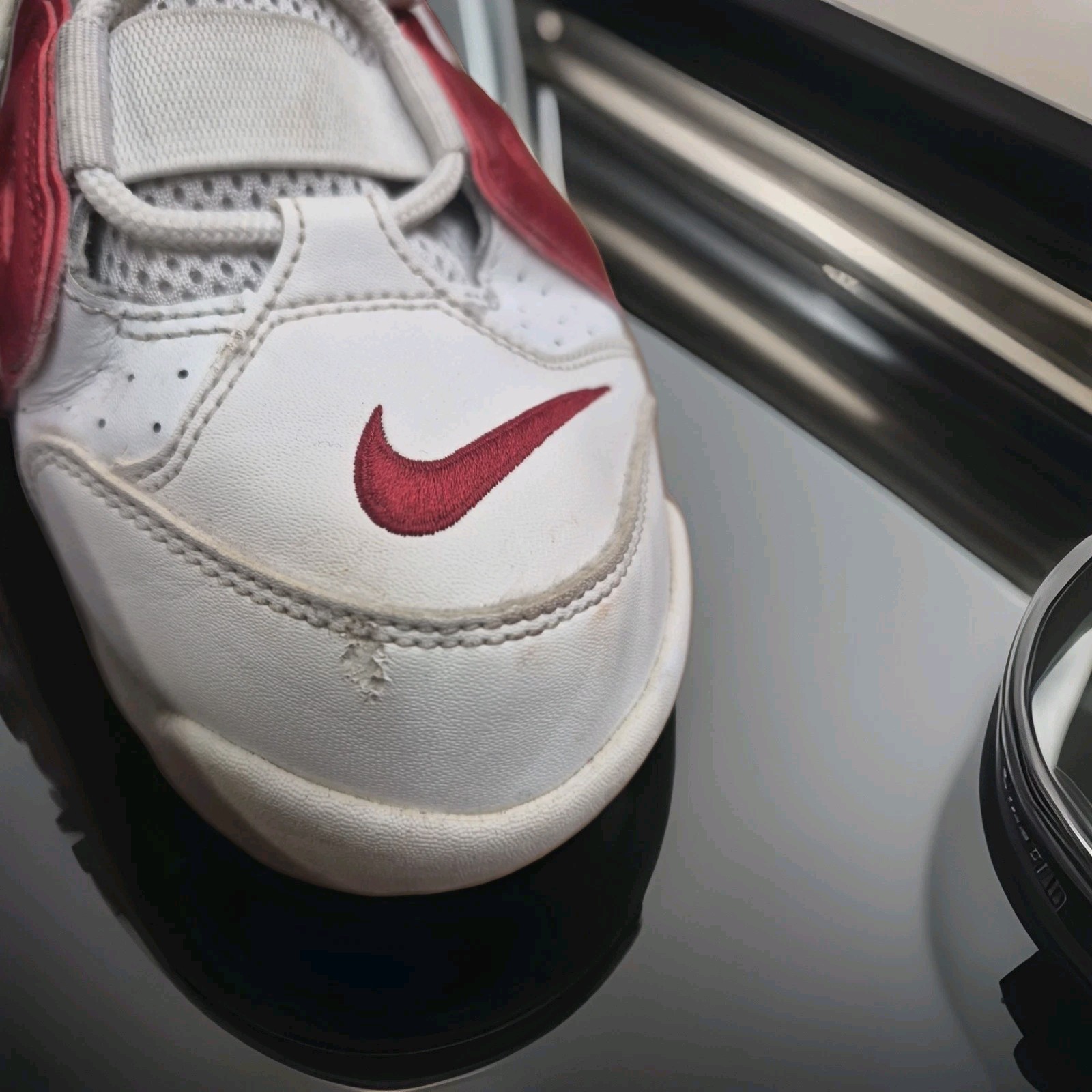 Nike Air More Uptempo 2016 Gym Red OG Size 13 No Box Scottie Pippen Jordan thumbnail 2