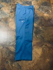 Dickies 85283BN Y2K Double knee cell phone work pants medium blue 36x32