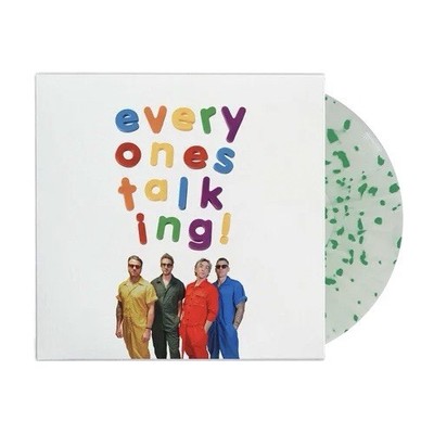 ALL TIME LOW Everyone s Talking! SIGNED Cover LP White With Green Vinyl IN HAND