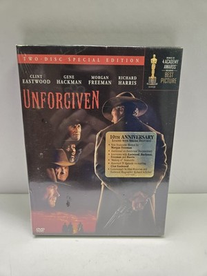 Unforgiven (DVD, 2002, 2-Disc Set, Two Disc Special Edition) NEW Still Sealed!!!