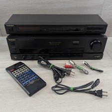 Technics SU-V98 Amplifier ST-S98A Tuner Bundle EUR64744 Remote Cords Tested Work