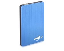 Portable External Hard Drive, USB 3.0, 2.5 Inch, Compatible with 500GB Blue