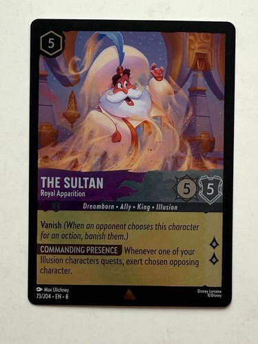 Disney Lorcana Reign of Jafar Holo/Foil Cards /204 Legendary - You Choose - Picture 54 of 147
