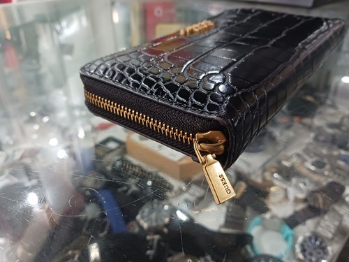 Cartera grande GUESS cocodrilo laurel negra - Imagen 6 de 20