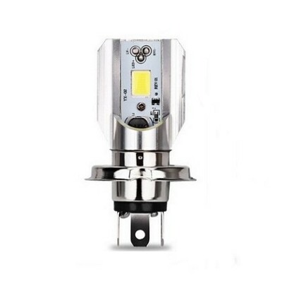 Phare LED Pour Moto H4, Faisceau Hi-Lo Blanc 6000K... - Grandado - Foto 2