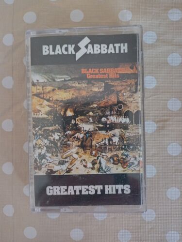 Black Sabbath Greatest Hits Cassette tape Album vintage rare