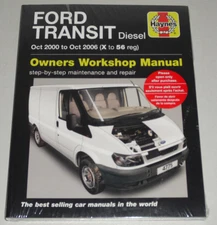 Repair Manual Ford Transit + Tourneo Diesel, years 2000 - 2006