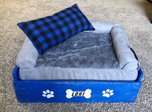 small dog bed frame